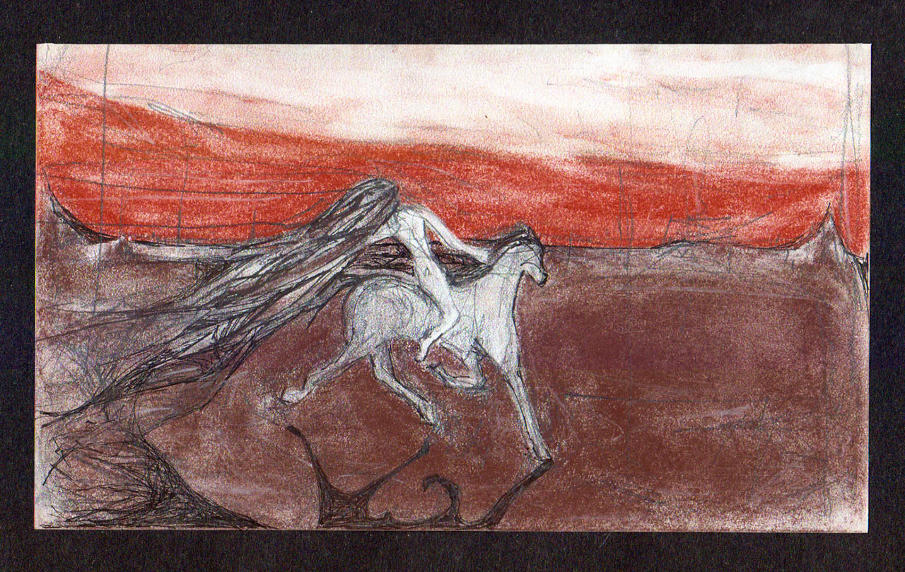 sarah_horse_red_sky