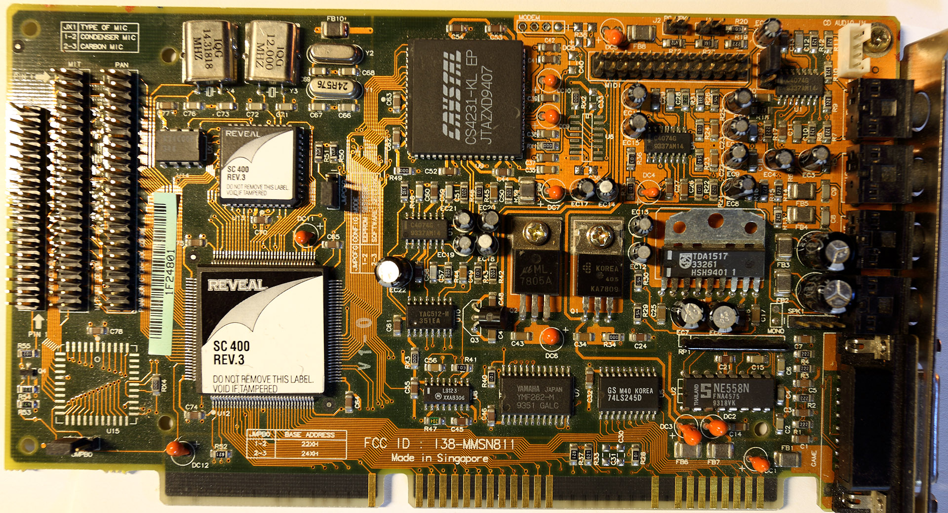 reveal_sc400_isa_crystal_sndcard