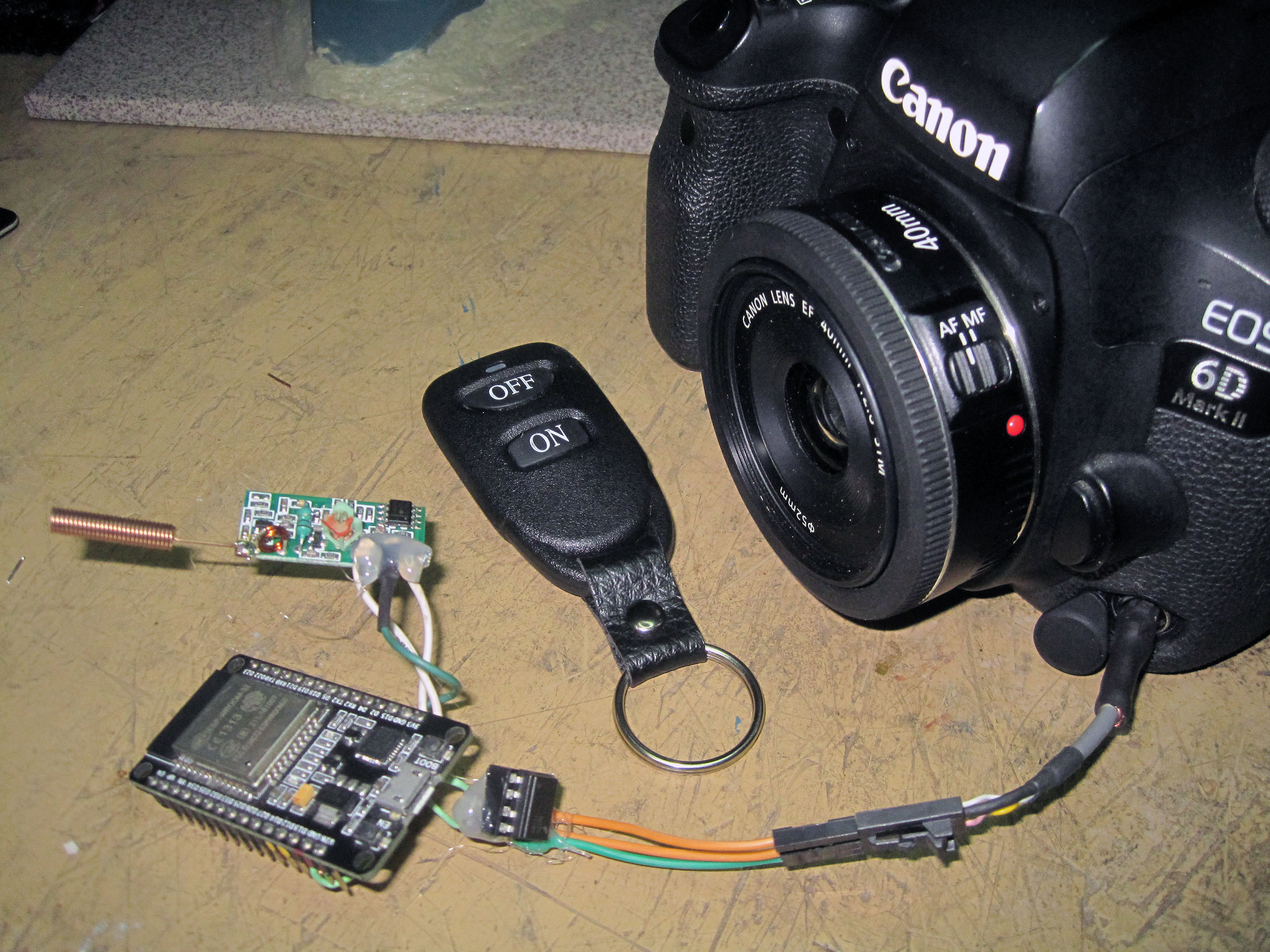 canon_6dmk2_rf433_emitor_receiver_arduino_nano
