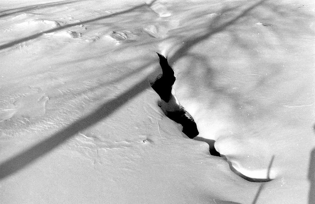 crevasse