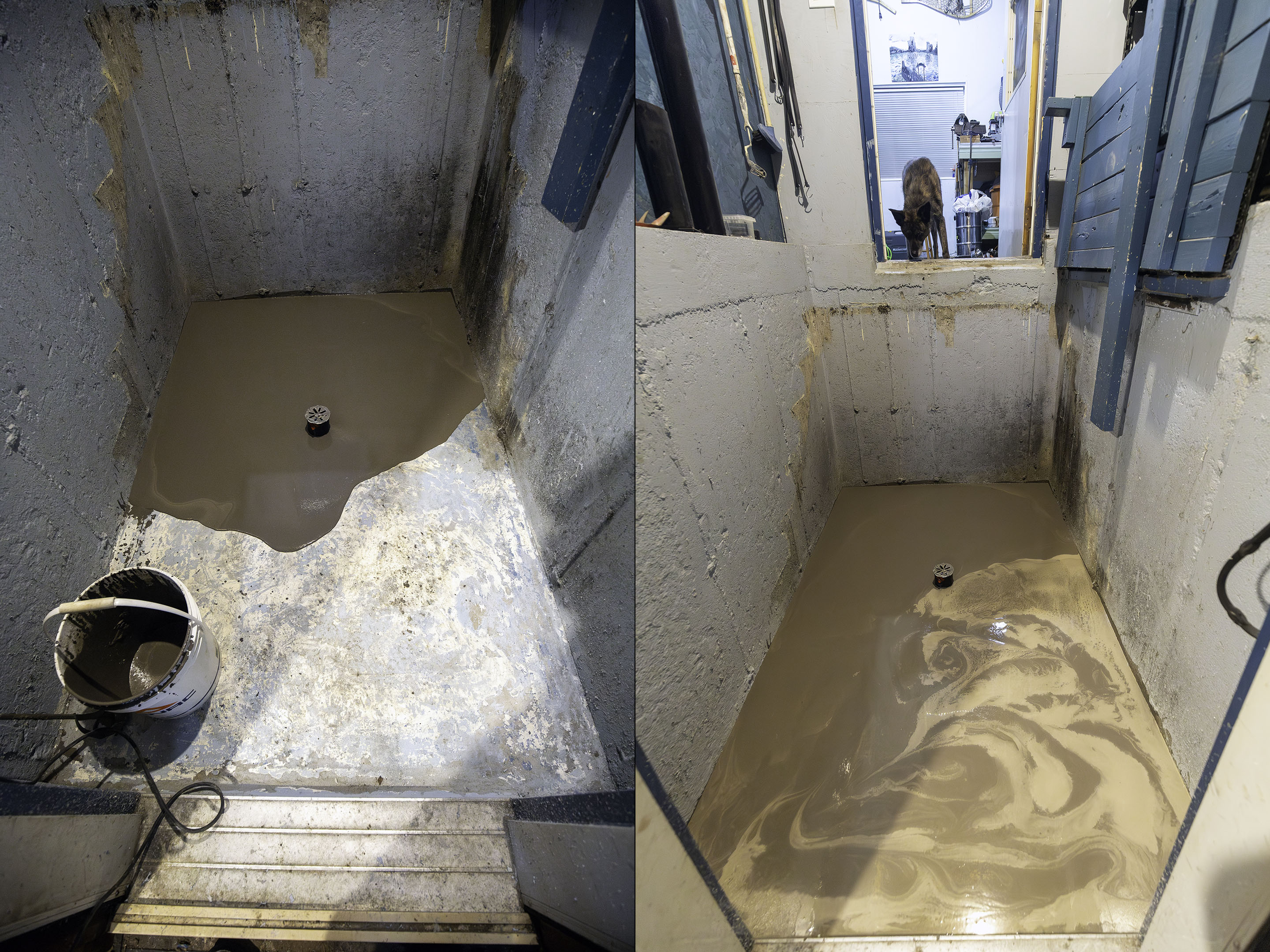 auto-level-cement_basement_entryway